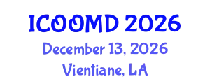 International Conference on Osteoporosis, Osteoarthritis and Musculoskeletal Diseases (ICOOMD) December 13, 2026 - Vientiane, Laos