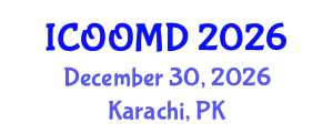 International Conference on Osteoporosis, Osteoarthritis and Musculoskeletal Diseases (ICOOMD) December 30, 2026 - Karachi, Pakistan
