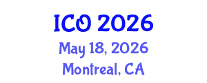 International Conference on Obesity (ICO) May 18, 2026 - Montreal, Canada
