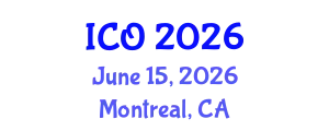 International Conference on Obesity (ICO) June 15, 2026 - Montreal, Canada