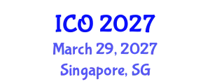 International Conference on Obesity (ICO) March 29, 2027 - Singapore, Singapore