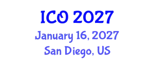 International Conference on Obesity (ICO) January 16, 2027 - San Diego, United States