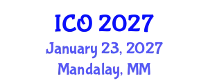 International Conference on Obesity (ICO) January 23, 2027 - Mandalay, Myanmar