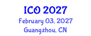 International Conference on Obesity (ICO) February 03, 2027 - Guangzhou, China