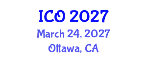 International Conference on Obesity (ICO) March 24, 2027 - Ottawa, Canada