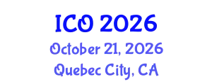 International Conference on Obesity (ICO) October 21, 2026 - Quebec City, Canada