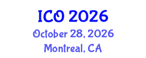 International Conference on Obesity (ICO) October 28, 2026 - Montreal, Canada