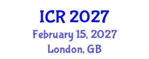 International Conference on Rheumatology (ICR) February 15, 2027 - London, United Kingdom