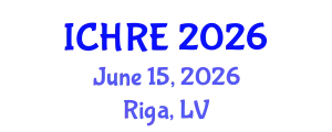 International Conference on Human Reproduction and Embryology (ICHRE) June 15, 2026 - Riga, Latvia