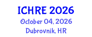 International Conference on Human Reproduction and Embryology (ICHRE) October 04, 2026 - Dubrovnik, Croatia