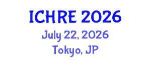 International Conference on Human Reproduction and Embryology (ICHRE) July 22, 2026 - Tokyo, Japan