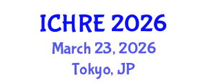 International Conference on Human Reproduction and Embryology (ICHRE) March 23, 2026 - Tokyo, Japan