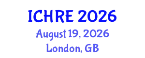 International Conference on Human Reproduction and Embryology (ICHRE) August 19, 2026 - London, United Kingdom