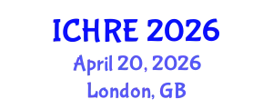 International Conference on Human Reproduction and Embryology (ICHRE) April 20, 2026 - London, United Kingdom