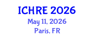 International Conference on Human Reproduction and Embryology (ICHRE) May 11, 2026 - Paris, France