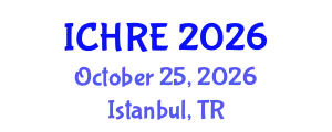 International Conference on Human Reproduction and Embryology (ICHRE) October 25, 2026 - Istanbul, Turkey
