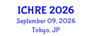International Conference on Human Reproduction and Embryology (ICHRE) September 09, 2026 - Tokyo, Japan