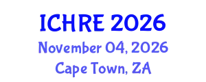 International Conference on Human Reproduction and Embryology (ICHRE) November 04, 2026 - Cape Town, South Africa