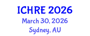 International Conference on Human Reproduction and Embryology (ICHRE) March 30, 2026 - Sydney, Australia