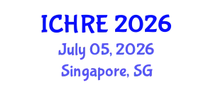 International Conference on Human Reproduction and Embryology (ICHRE) July 05, 2026 - Singapore, Singapore