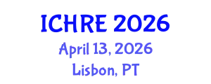 International Conference on Human Reproduction and Embryology (ICHRE) April 13, 2026 - Lisbon, Portugal