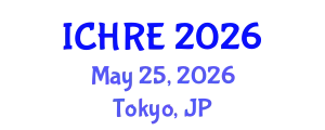 International Conference on Human Reproduction and Embryology (ICHRE) May 25, 2026 - Tokyo, Japan