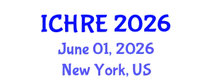 International Conference on Human Reproduction and Embryology (ICHRE) June 01, 2026 - New York, United States