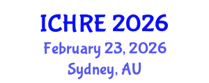 International Conference on Human Reproduction and Embryology (ICHRE) February 23, 2026 - Sydney, Australia