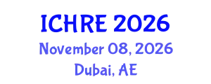 International Conference on Human Reproduction and Embryology (ICHRE) November 08, 2026 - Dubai, United Arab Emirates