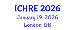 International Conference on Human Reproduction and Embryology (ICHRE) January 19, 2026 - London, United Kingdom