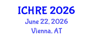 International Conference on Human Reproduction and Embryology (ICHRE) June 22, 2026 - Vienna, Austria