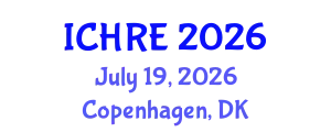 International Conference on Human Reproduction and Embryology (ICHRE) July 19, 2026 - Copenhagen, Denmark