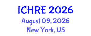 International Conference on Human Reproduction and Embryology (ICHRE) August 09, 2026 - New York, United States