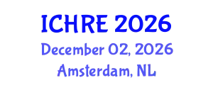 International Conference on Human Reproduction and Embryology (ICHRE) December 02, 2026 - Amsterdam, Netherlands