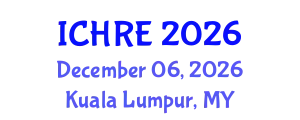 International Conference on Human Reproduction and Embryology (ICHRE) December 06, 2026 - Kuala Lumpur, Malaysia
