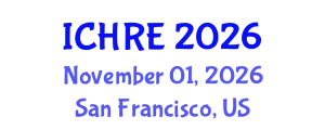 International Conference on Human Reproduction and Embryology (ICHRE) November 01, 2026 - San Francisco, United States
