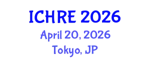 International Conference on Human Reproduction and Embryology (ICHRE) April 20, 2026 - Tokyo, Japan