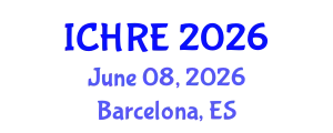 International Conference on Human Reproduction and Embryology (ICHRE) June 08, 2026 - Barcelona, Spain
