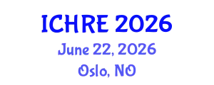 International Conference on Human Reproduction and Embryology (ICHRE) June 22, 2026 - Oslo, Norway
