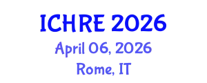 International Conference on Human Reproduction and Embryology (ICHRE) April 06, 2026 - Rome, Italy