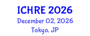 International Conference on Human Reproduction and Embryology (ICHRE) December 02, 2026 - Tokyo, Japan