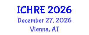 International Conference on Human Reproduction and Embryology (ICHRE) December 27, 2026 - Vienna, Austria