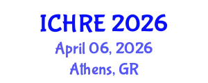 International Conference on Human Reproduction and Embryology (ICHRE) April 06, 2026 - Athens, Greece