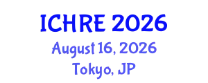 International Conference on Human Reproduction and Embryology (ICHRE) August 16, 2026 - Tokyo, Japan