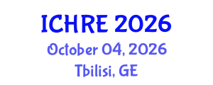 International Conference on Human Reproduction and Embryology (ICHRE) October 04, 2026 - Tbilisi, Georgia