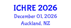 International Conference on Human Reproduction and Embryology (ICHRE) December 01, 2026 - Auckland, New Zealand