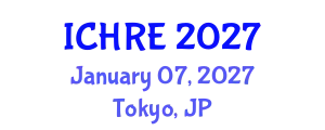 International Conference on Human Reproduction and Embryology (ICHRE) January 07, 2027 - Tokyo, Japan