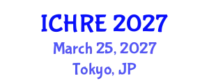 International Conference on Human Reproduction and Embryology (ICHRE) March 25, 2027 - Tokyo, Japan