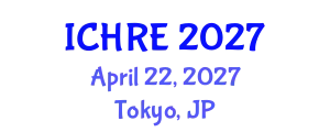 International Conference on Human Reproduction and Embryology (ICHRE) April 22, 2027 - Tokyo, Japan
