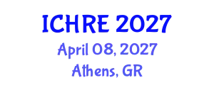 International Conference on Human Reproduction and Embryology (ICHRE) April 08, 2027 - Athens, Greece